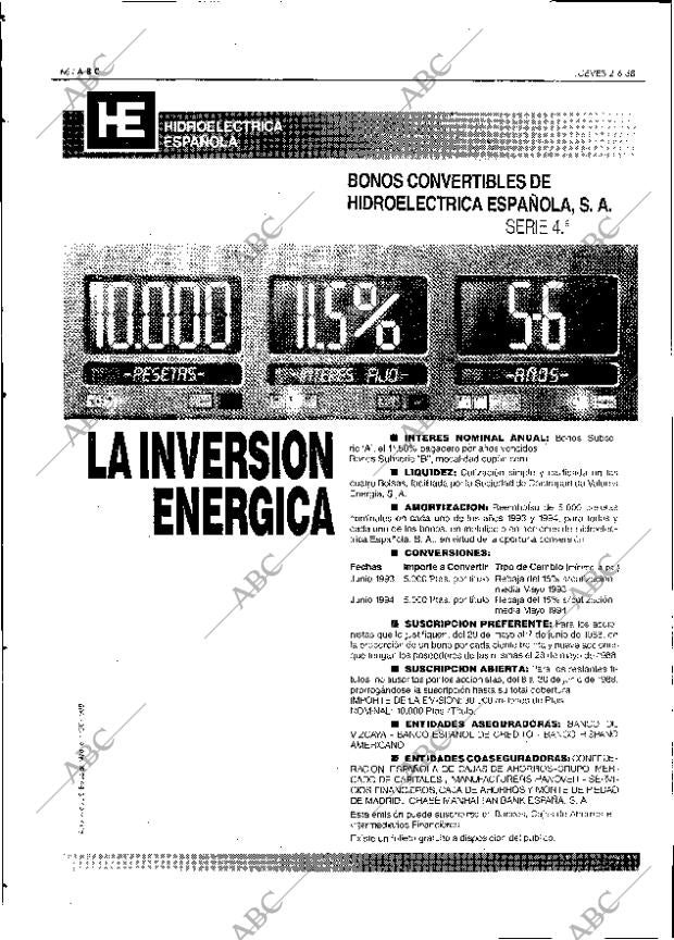 ABC SEVILLA 02-06-1988 página 66