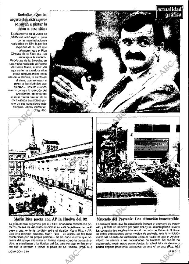 ABC SEVILLA 05-06-1988 página 13