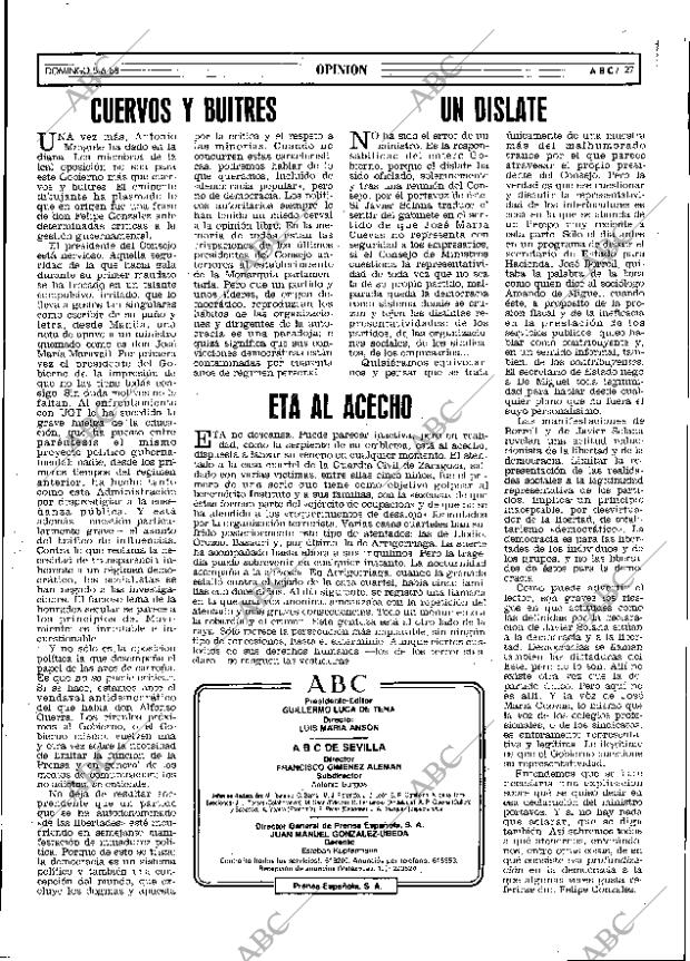 ABC SEVILLA 05-06-1988 página 27