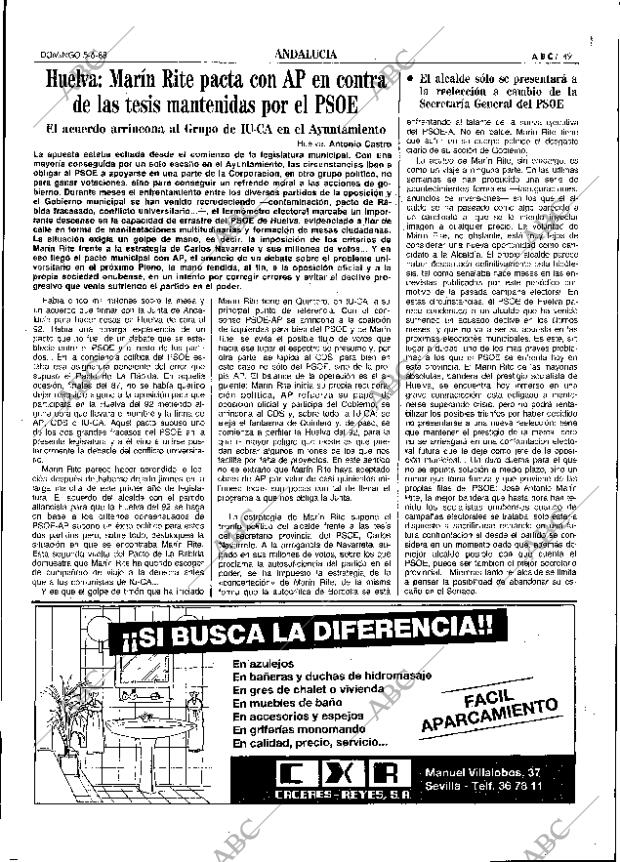 ABC SEVILLA 05-06-1988 página 49