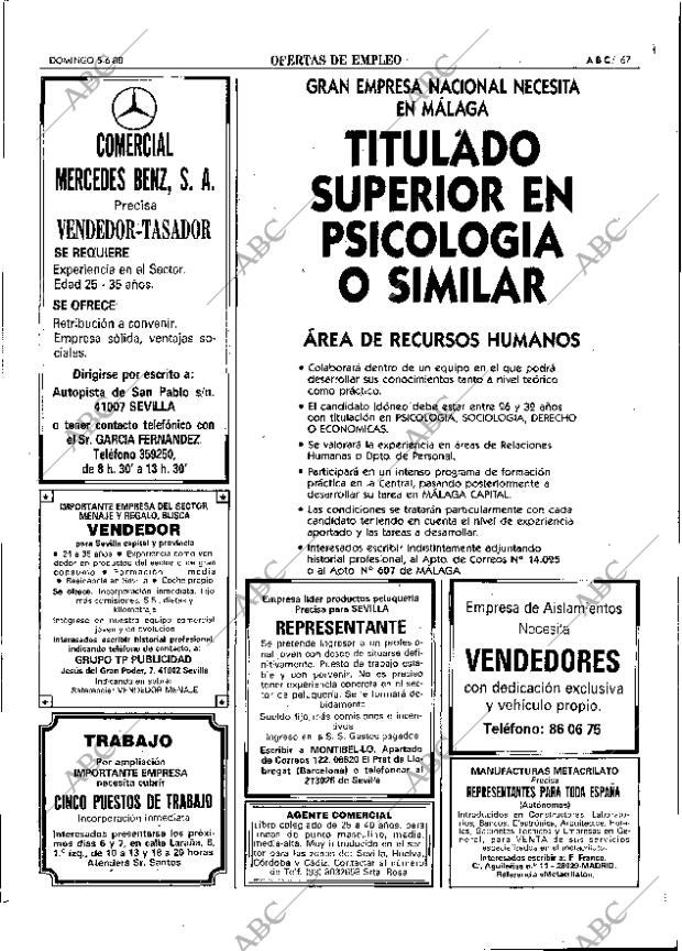 ABC SEVILLA 05-06-1988 página 67