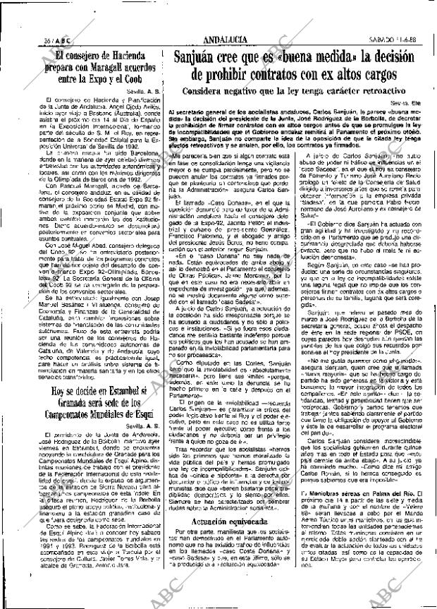 ABC SEVILLA 11-06-1988 página 36