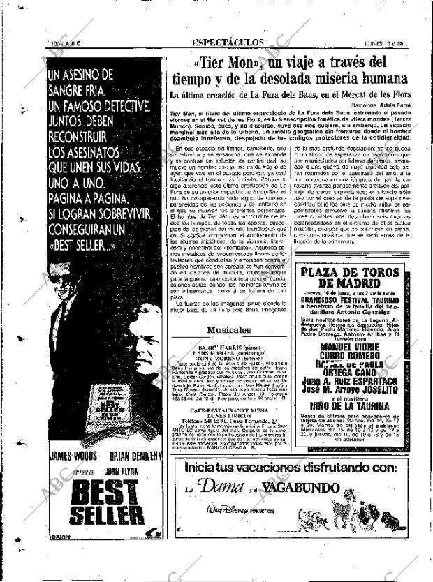 ABC MADRID 13-06-1988 página 106