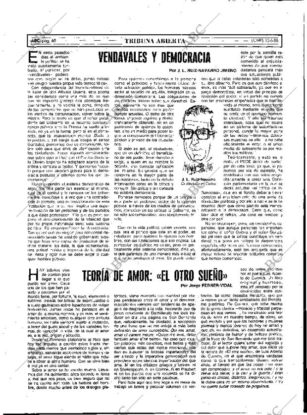 ABC MADRID 13-06-1988 página 60