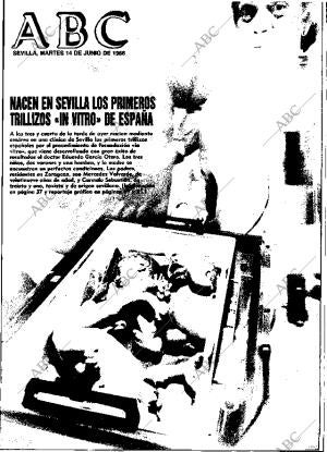 ABC SEVILLA 14-06-1988 página 1