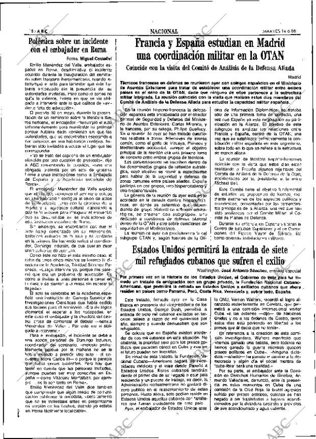 ABC SEVILLA 14-06-1988 página 18
