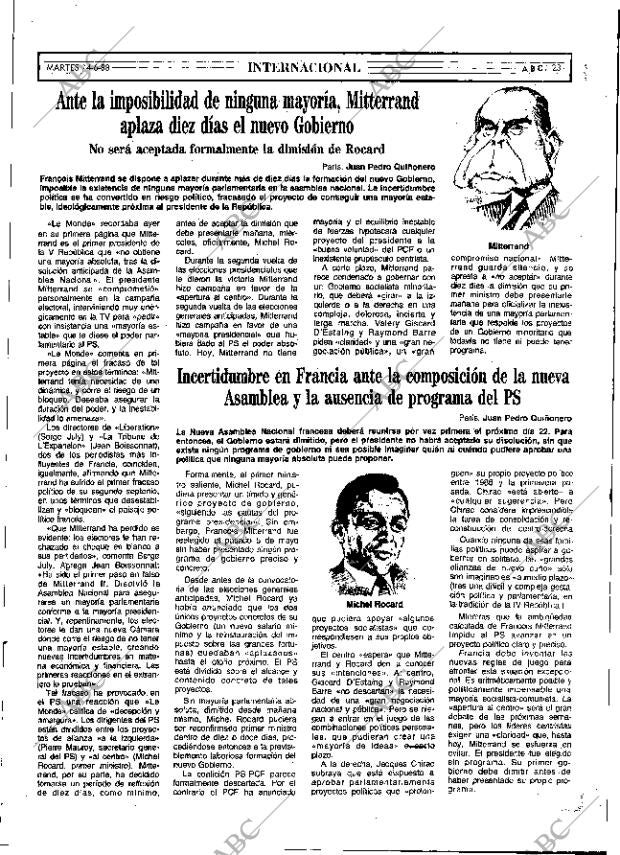 ABC SEVILLA 14-06-1988 página 23