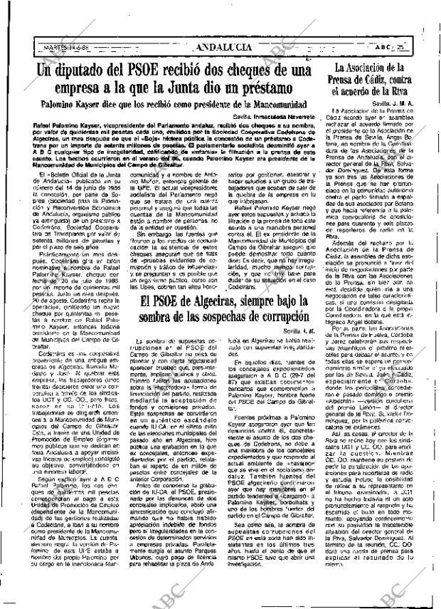 ABC SEVILLA 14-06-1988 página 25