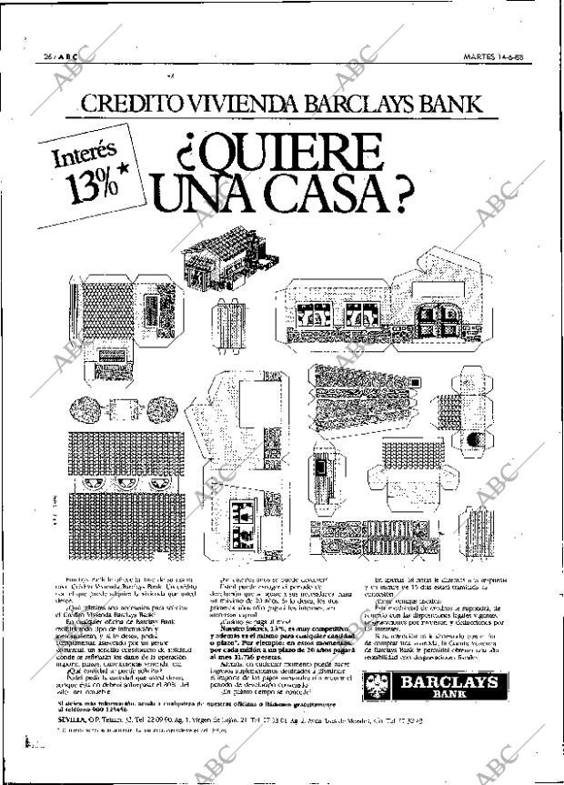 ABC SEVILLA 14-06-1988 página 26