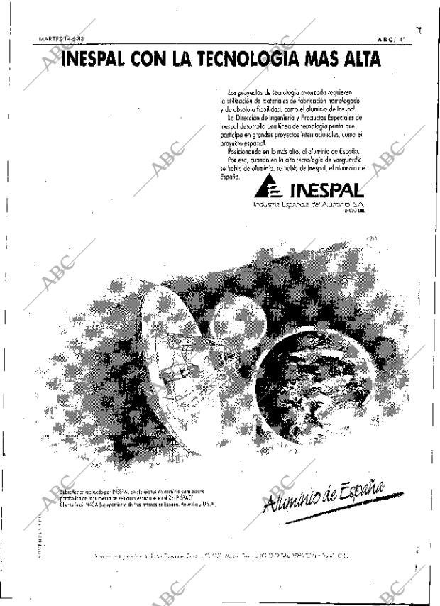 ABC SEVILLA 14-06-1988 página 41