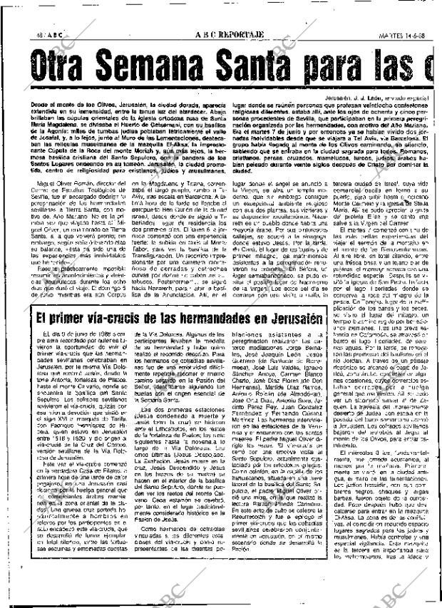 ABC SEVILLA 14-06-1988 página 48