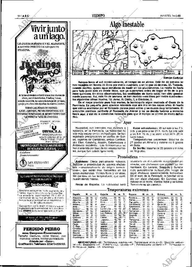ABC SEVILLA 14-06-1988 página 50