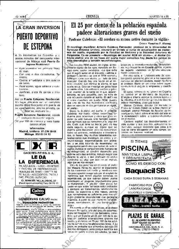 ABC SEVILLA 14-06-1988 página 62