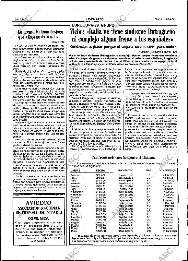 ABC SEVILLA 14-06-1988 página 66
