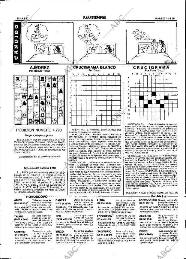 ABC SEVILLA 14-06-1988 página 88