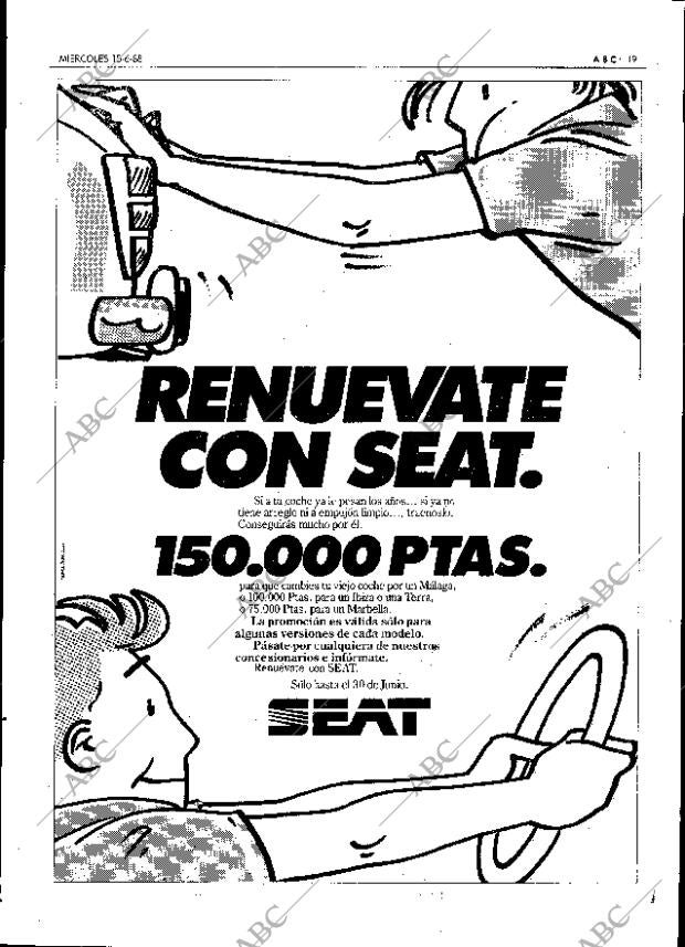 ABC SEVILLA 15-06-1988 página 19