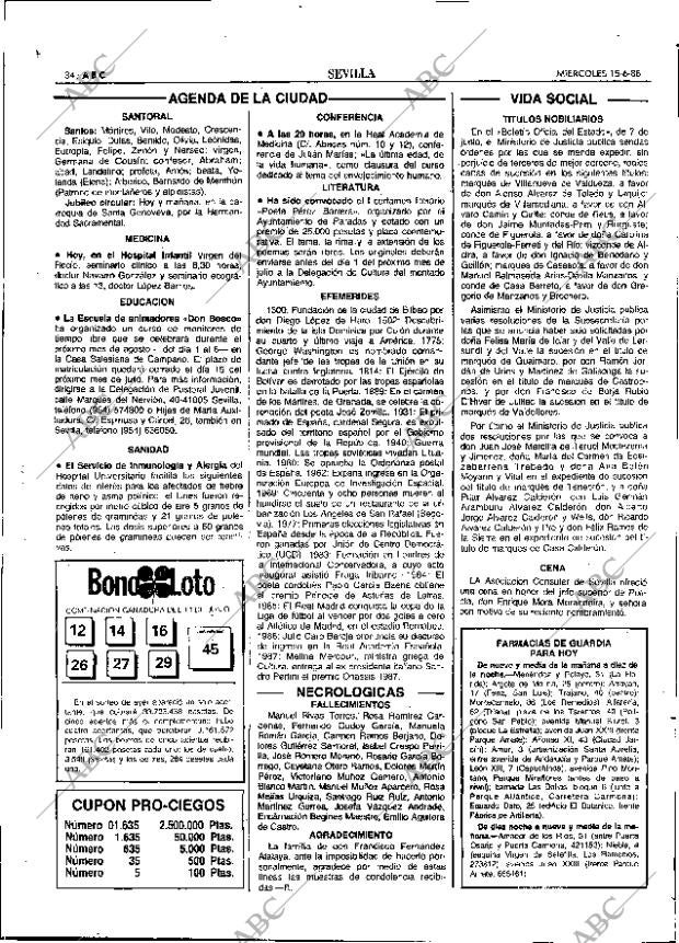 ABC SEVILLA 15-06-1988 página 34