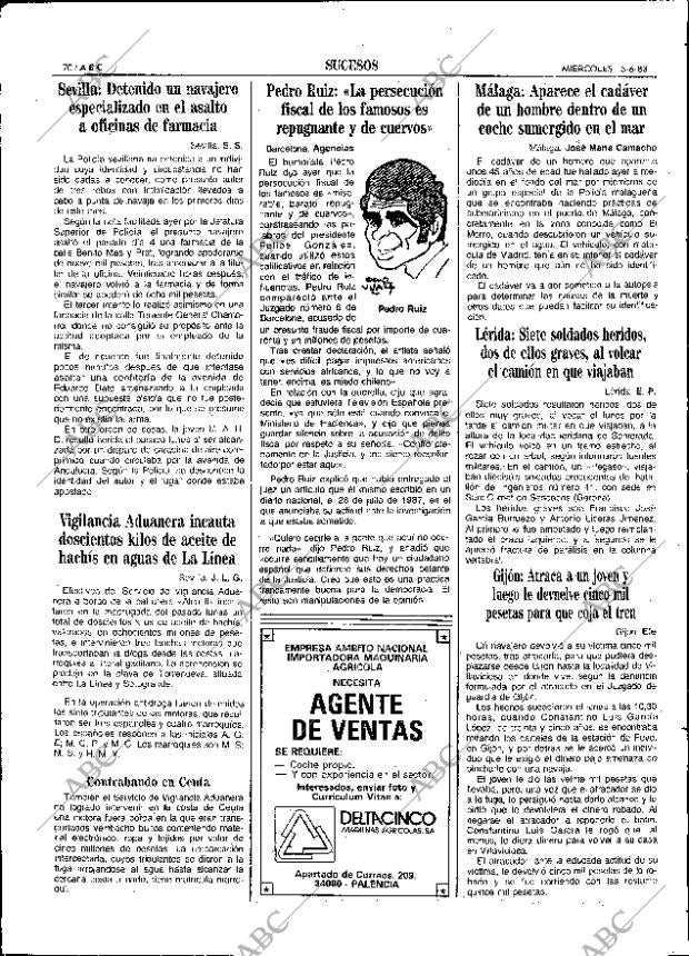 ABC SEVILLA 15-06-1988 página 70