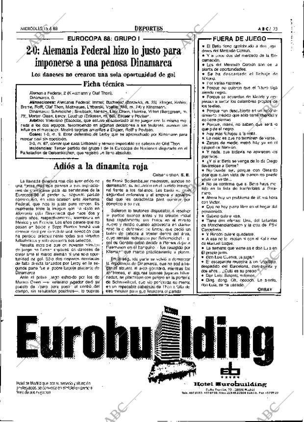 ABC SEVILLA 15-06-1988 página 73