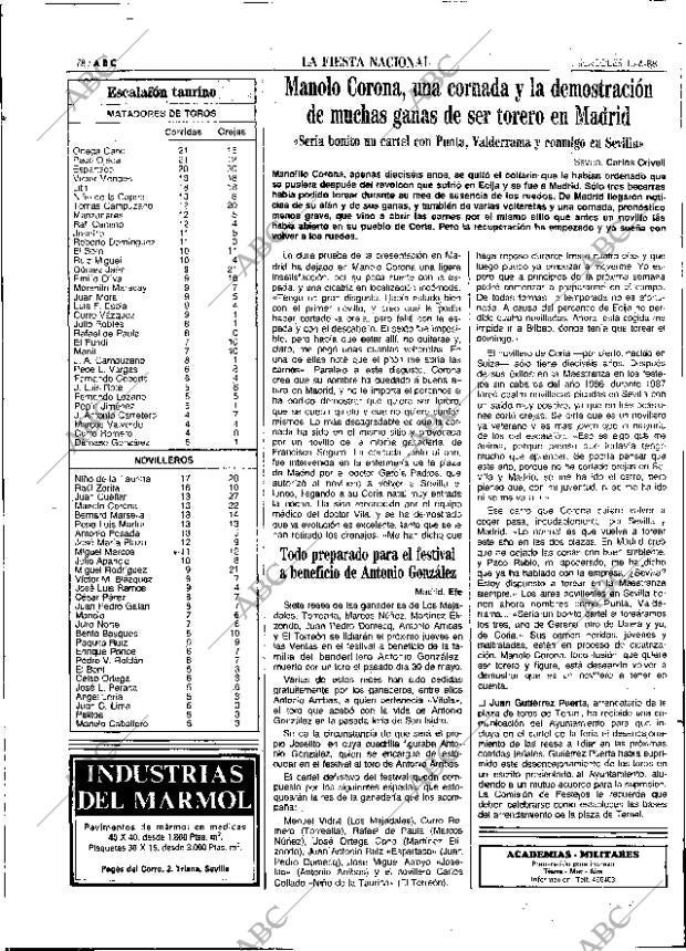 ABC SEVILLA 15-06-1988 página 78