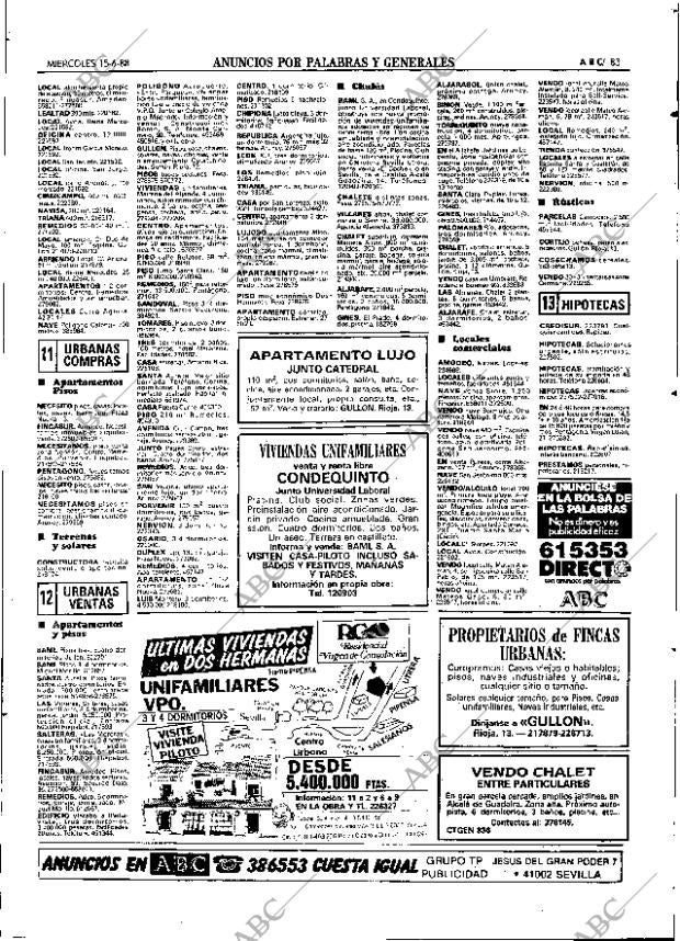 ABC SEVILLA 15-06-1988 página 83