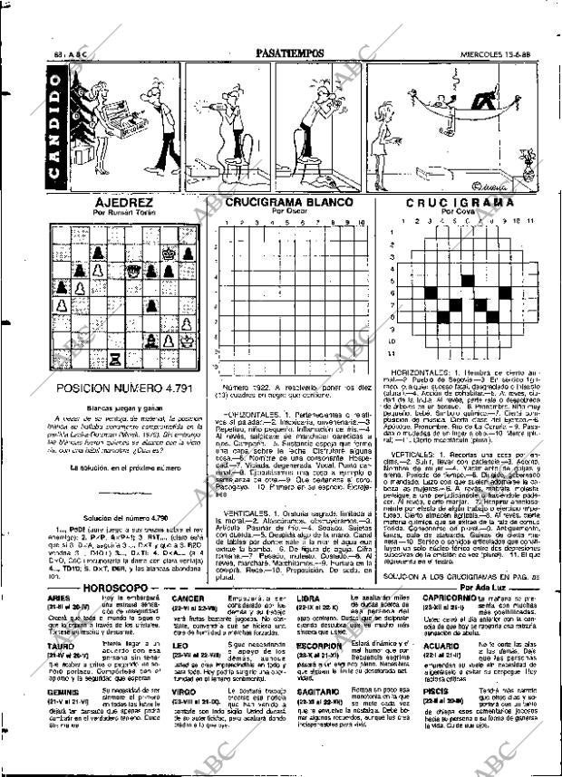 ABC SEVILLA 15-06-1988 página 88