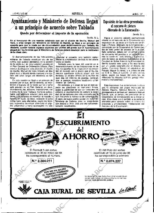 ABC SEVILLA 16-06-1988 página 37