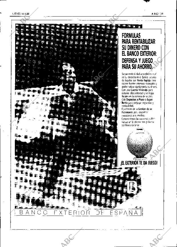 ABC SEVILLA 16-06-1988 página 39
