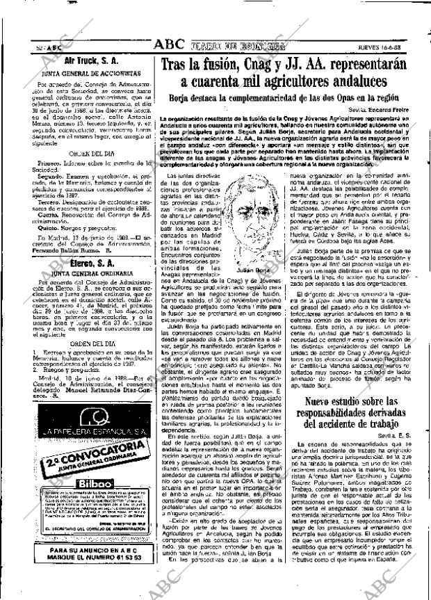 ABC SEVILLA 16-06-1988 página 52