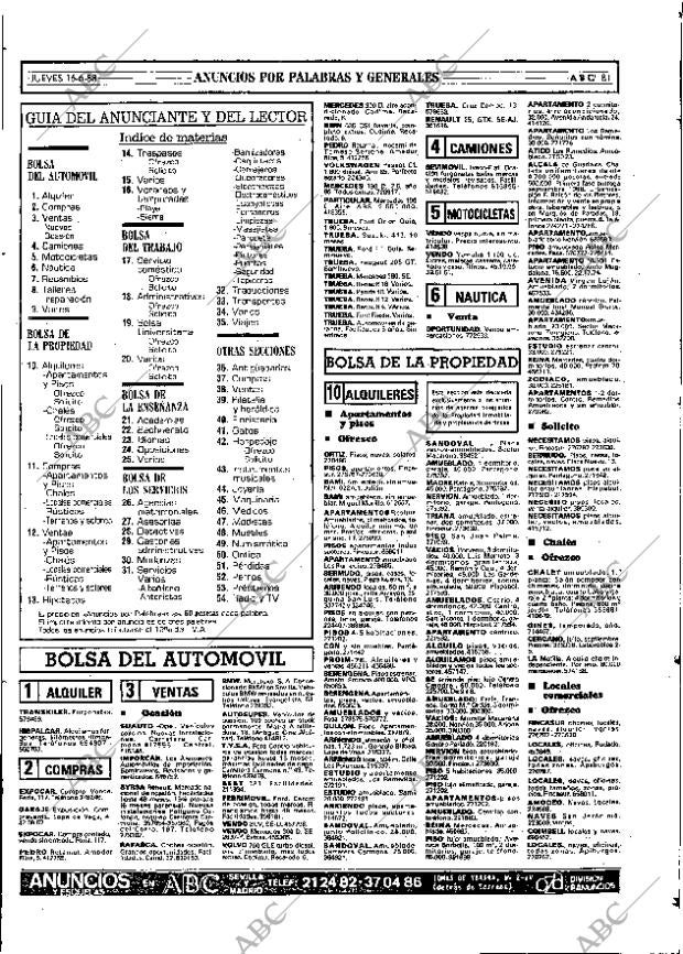 ABC SEVILLA 16-06-1988 página 81
