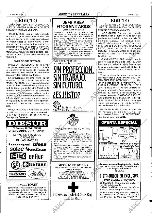 ABC SEVILLA 16-06-1988 página 87