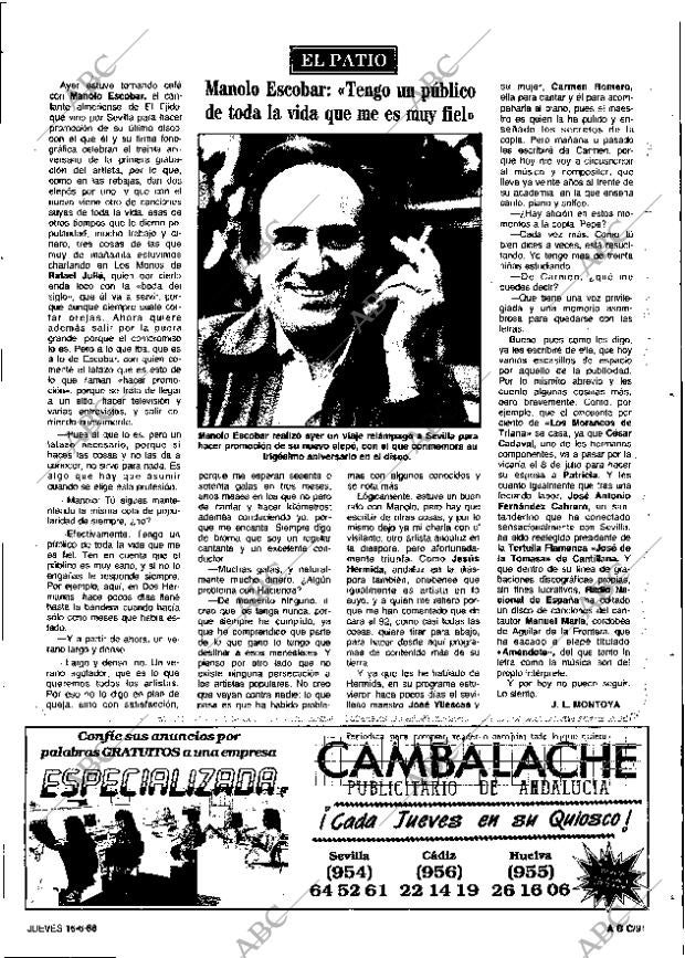 ABC SEVILLA 16-06-1988 página 91