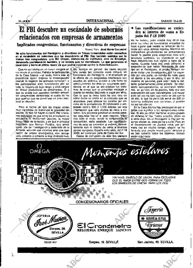 ABC SEVILLA 18-06-1988 página 32