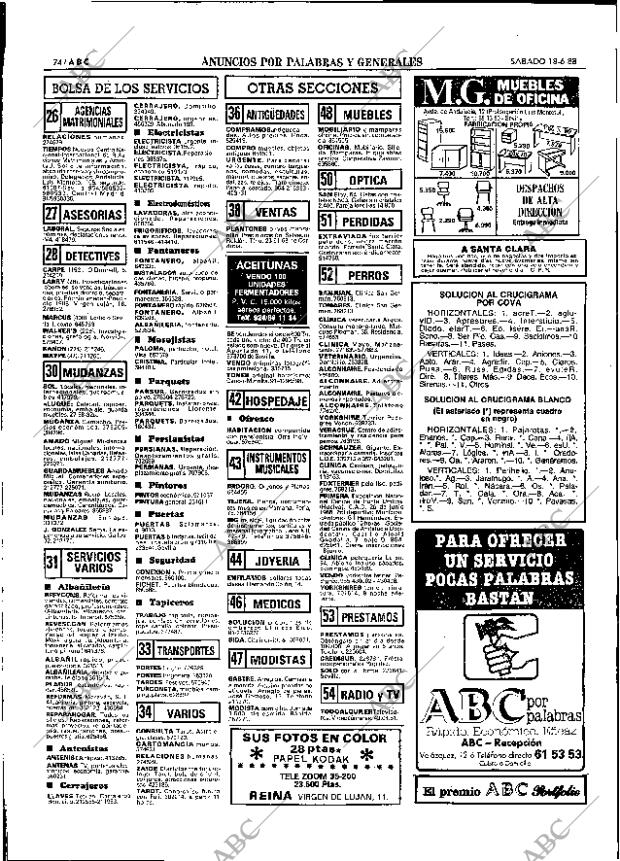 ABC SEVILLA 18-06-1988 página 86