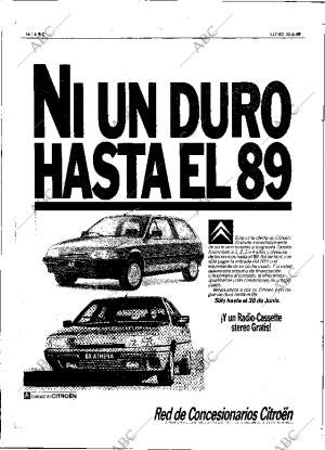 ABC SEVILLA 20-06-1988 página 16