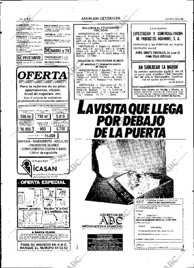 ABC SEVILLA 20-06-1988 página 78