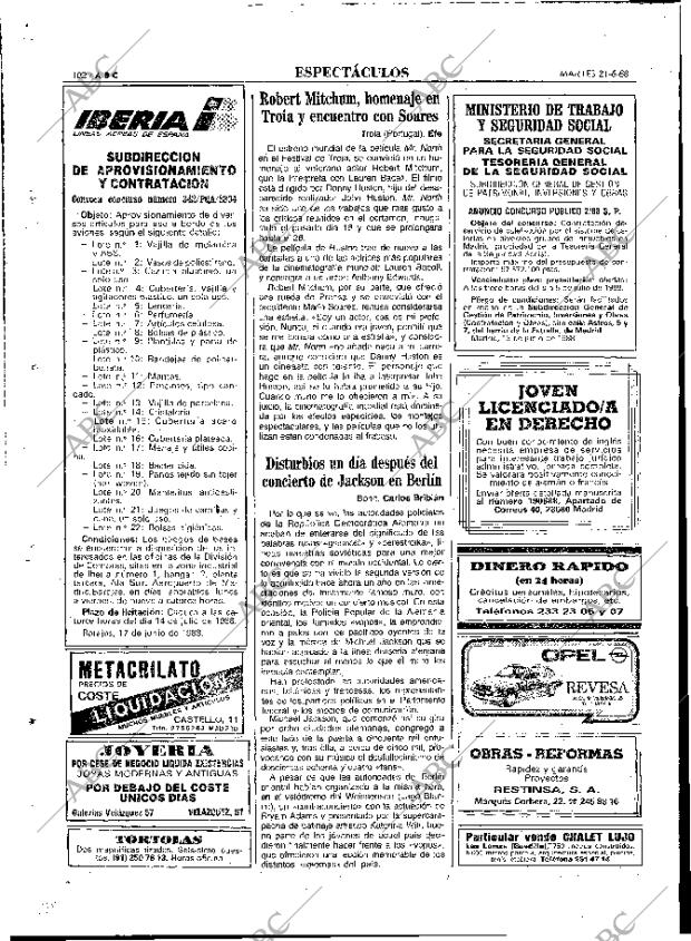 ABC MADRID 21-06-1988 página 102