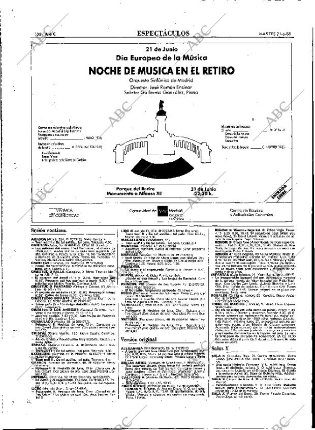 ABC MADRID 21-06-1988 página 106
