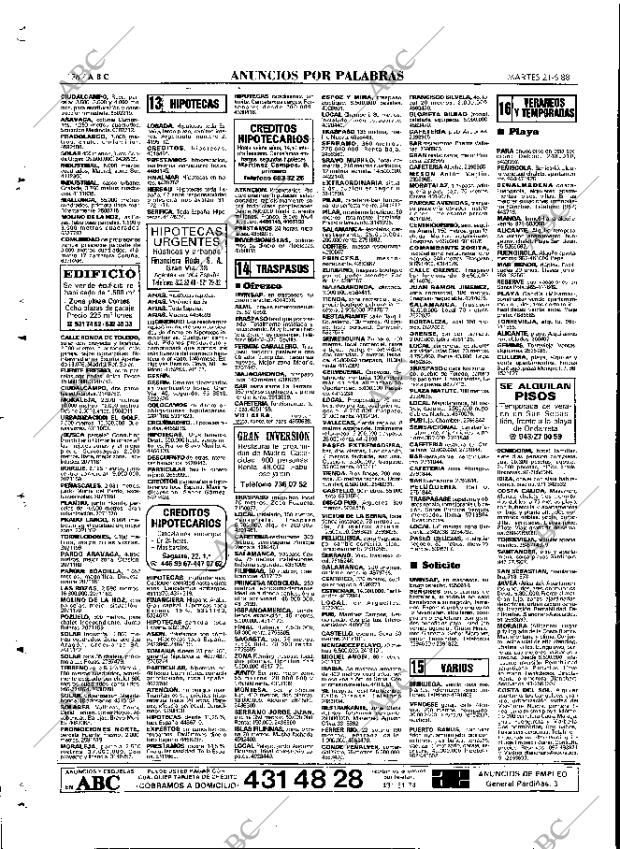 ABC MADRID 21-06-1988 página 126