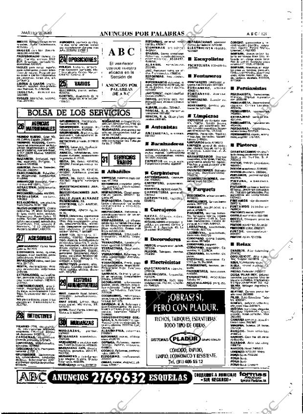 ABC MADRID 21-06-1988 página 129