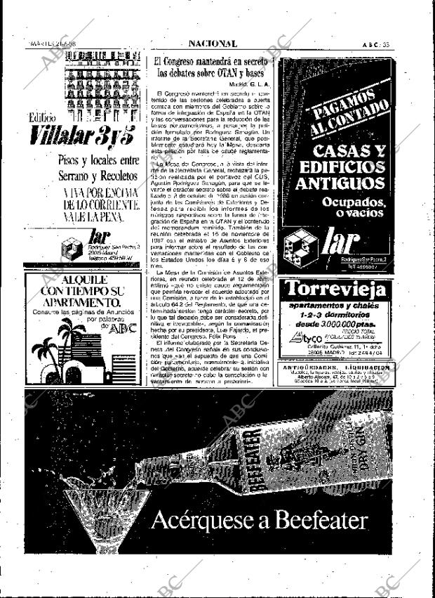 ABC MADRID 21-06-1988 página 33