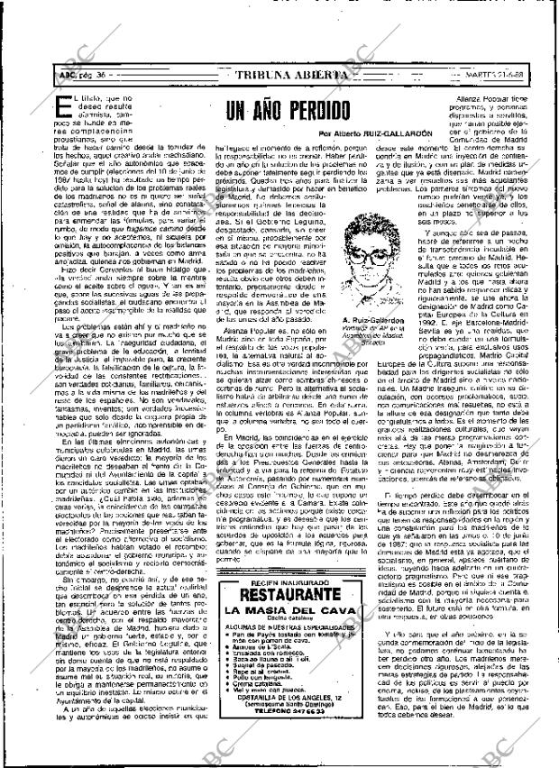 ABC MADRID 21-06-1988 página 36