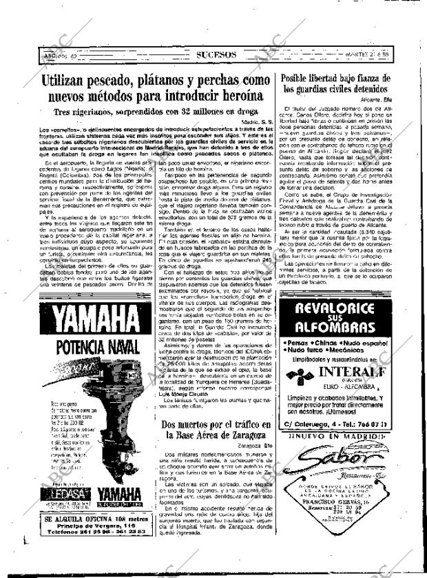 ABC MADRID 21-06-1988 página 62