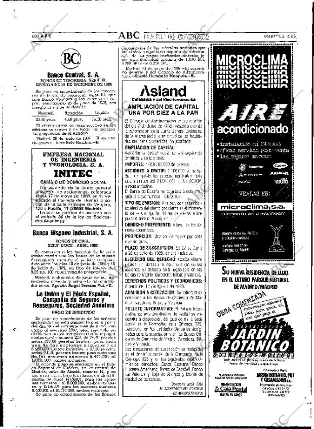 ABC MADRID 21-06-1988 página 80