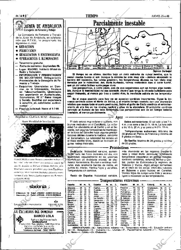 ABC SEVILLA 23-06-1988 página 44