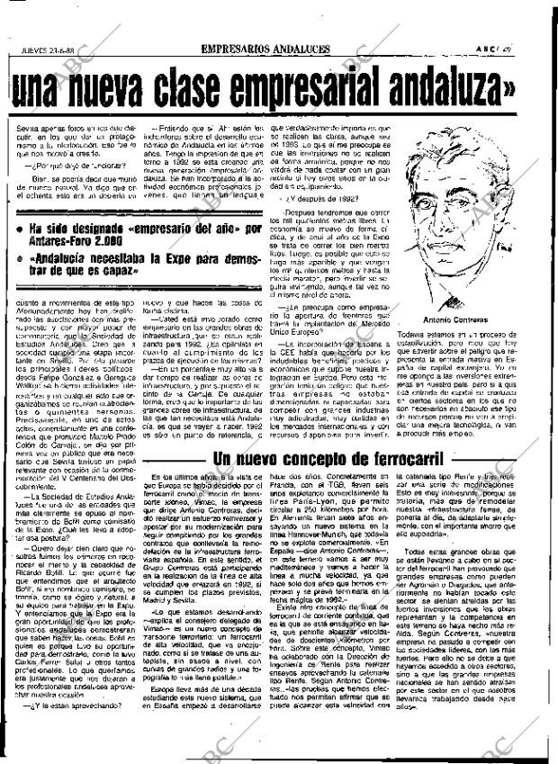 ABC SEVILLA 23-06-1988 página 49