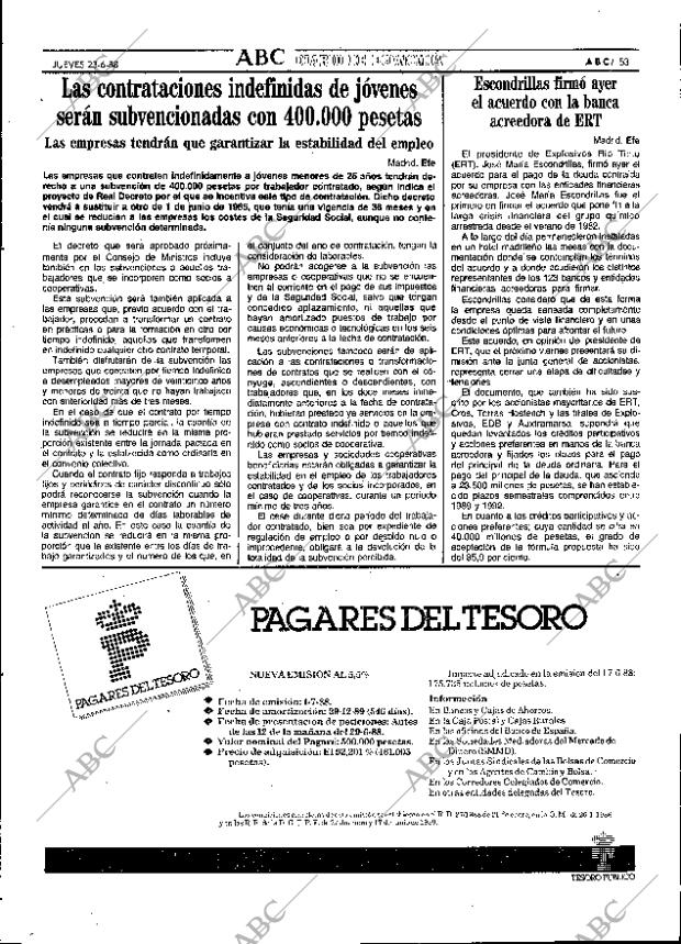 ABC SEVILLA 23-06-1988 página 53
