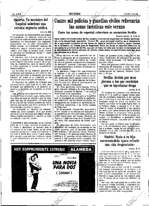 ABC SEVILLA 23-06-1988 página 66