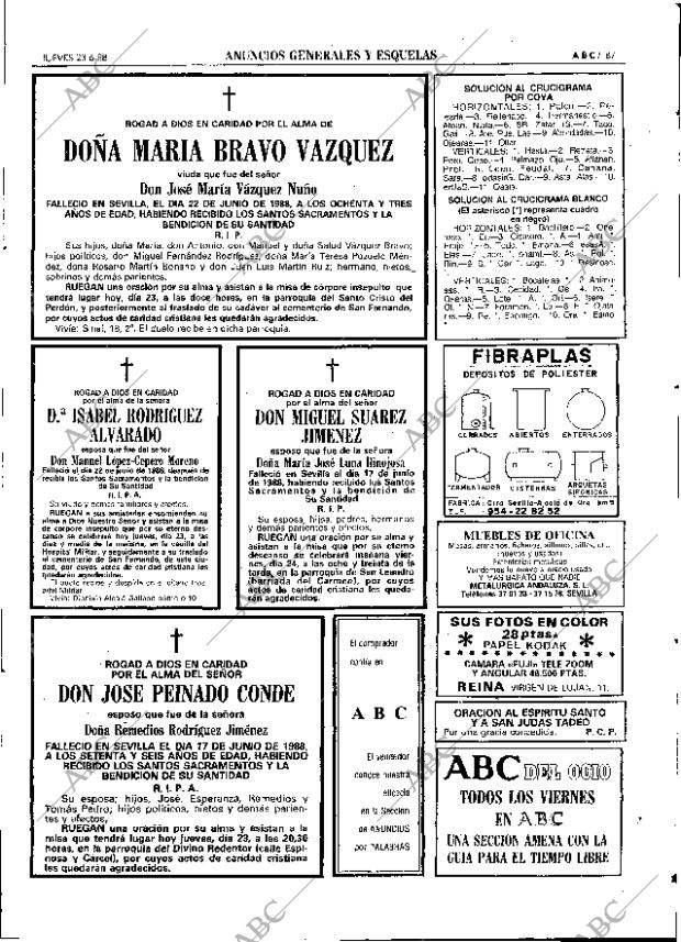 ABC SEVILLA 23-06-1988 página 87