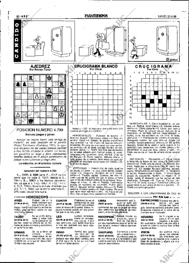 ABC SEVILLA 23-06-1988 página 88
